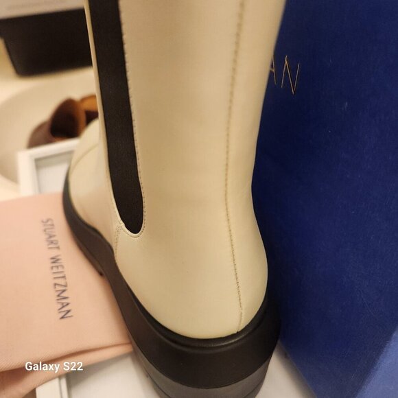 STUART WEITZMAN Norah Lug-Sole Chelsea Boots. NIB. EU 36/US 5.5 - Picture 4 of 12